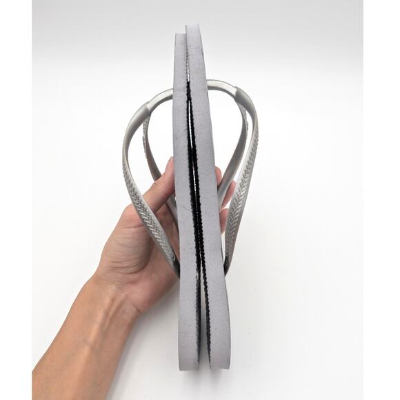 Havaianas Animal Print Slim Flip Flop Sandals Women's Gray Size US9/10 EU41/42 - Picture 6 of 9